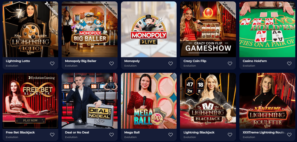 Juegos clásicos por el casino móvil